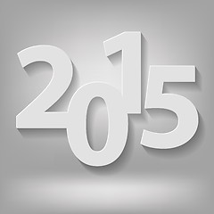 Image showing new 2015 year