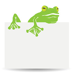 Image showing green frog
