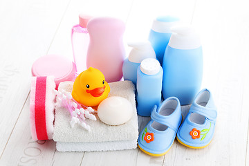 Image showing baby accessories