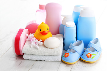 Image showing baby accessories