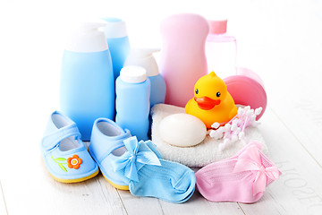 Image showing baby accessories