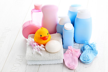 Image showing baby accessories