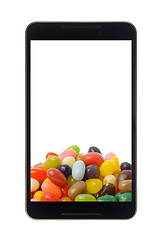 Image showing Android tablet with jelly bean