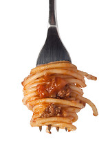 Image showing Spaghetti bolognese