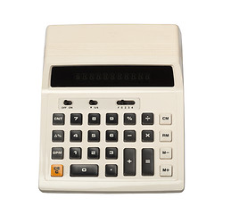 Image showing Retro calculator