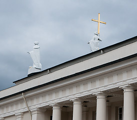 Image showing Vilnius city churchs