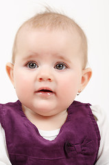 Image showing grinning infant baby