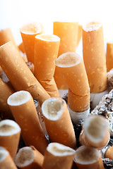 Image showing 	Close up of cigarettes