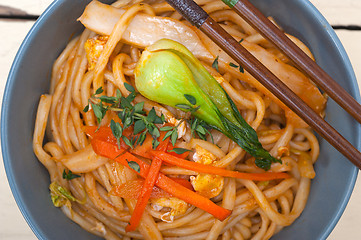 Image showing hand pulled ramen noodles