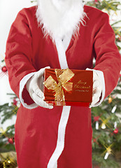 Image showing Santa Claus merry christmas