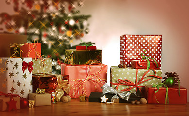 Image showing Christmas Gifts