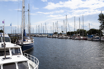 Image showing fehmarn marina