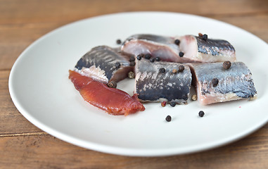 Image showing herring fillet