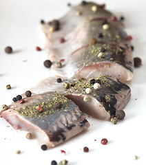 Image showing herring fillet