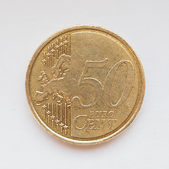 Image showing Euro coin