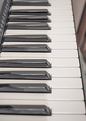 Image showing Music keyboard