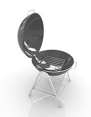 Image showing Oven barbecue grill