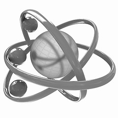 Image showing 3d atom