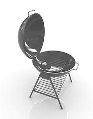 Image showing Oven barbecue grill