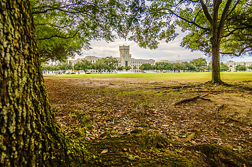 Image showing The old Citadel capus buildings in Charleston south carolina