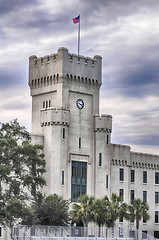 Image showing The old Citadel capus buildings in Charleston south carolina