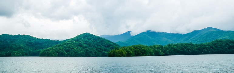 Image showing lake santeetlah in great smoky mountains