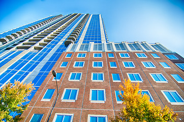 Image showing skyscraper buildings in Charlotte North Carolina USA