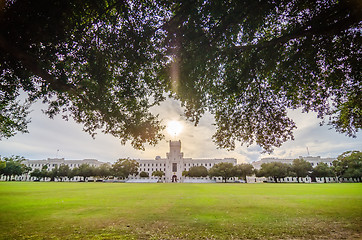 Image showing The old Citadel capus buildings in Charleston south carolina