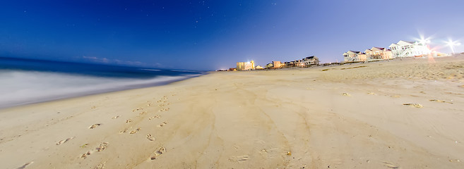 Image showing destin florida night beach scenes