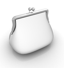 Image showing Metallic purse