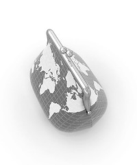 Image showing Purse Earth. On-line concept