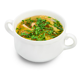 Image showing Miso soup