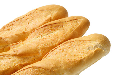 Image showing Three French baguette