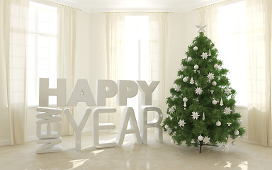 Image showing Christmas tree