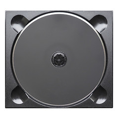 Image showing Black CD