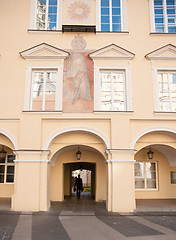Image showing Vilnius university street