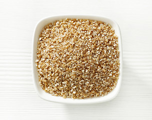 Image showing bowl of wheat grains