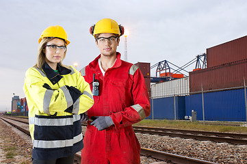 Image showing Rail transport transit guards