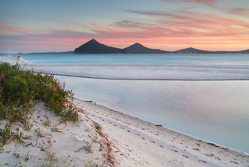 Image showing Sunset Wind Woppa Reserve Hawks Nest