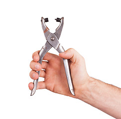 Image showing Eyelet plier 