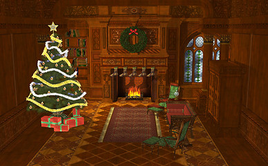 Image showing 3D Illustration Christmas