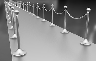 Image showing 3d illustration of path to the success 