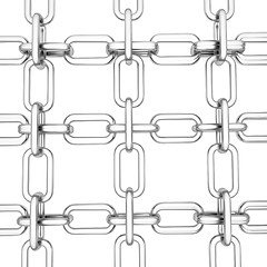 Image showing Metall chains background