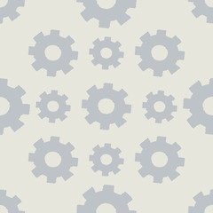 Image showing Seamless background with gears.