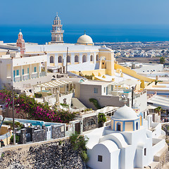 Image showing Thira, Santorini, Greece.