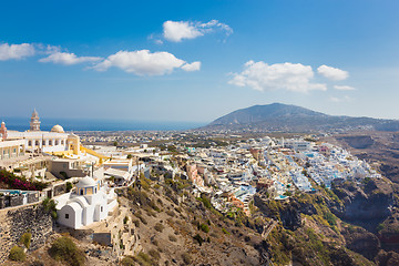 Image showing Thira, Santorini, Greece.