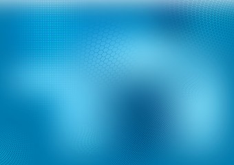 Image showing Abstract blue grunge background