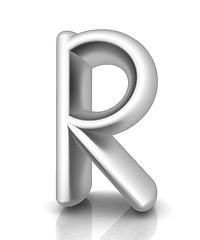 Image showing 3D metall letter 