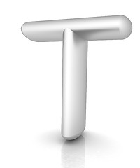 Image showing 3D metall letter 