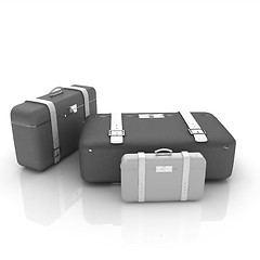 Image showing Traveler's suitcases